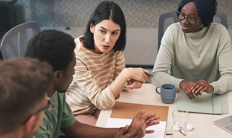 group training discussion