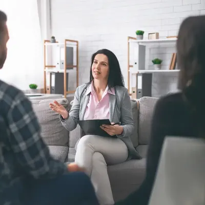 couples therapy session for arguing parents